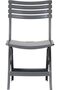 Modern Cosmoblast Chair Indoor Outdoor Home Use Foldable Plastic Chair Space Saving Furniture - 3