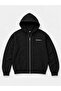Unisex 3 Thread Threaded 100% Cotton Zippered Hooded Sweatshirt Relaxed Fit