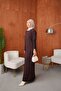 Mercerized Knitwear Skirt Set Anka261046