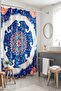 Frame Birds Patterned Shower Curtain, Bathtub Curtain 175X200Cm - 5