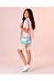 Children's Bag, Two-Compartment Star Patterned White Hand and Shoulder Bag - 7