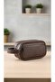 Coffee Handbag, Multi-Compartment Handbag with Phone Compartment and Wallet - 3
