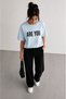 Unisex Oversize Are You Printed T-Shirt 100% Cotton Themed Comfortable Fit Short Sleeve T-Shirt