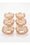 Wosso Model 6-Piece Daisy Model Snack and Breakfast Set 9X5Cm