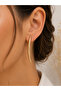 Curved Steel Earrings - 3
