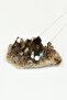 Aquamarine Stone Steel Necklace - Three Balls - 4