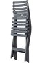 Modern Cosmoblast Chair Indoor Outdoor Home Use Foldable Plastic Chair Space Saving Furniture - 5