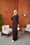 Mercerized Knitwear Skirt Set Anka261046 - 2