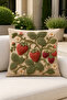 3D Knitted Look Fruit and Flower Patterned Digital Printed Decorative Throw Pillow Cover – (Double-Sided) - 2