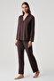 Pajama Tops - Multicolor - Plain - 3