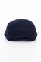 Men's Navy Blue Wool Cap Autumn Winter Standard Size Hat - 4