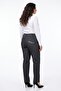 Women's 5-Pocket Fabric Trousers Bgl-St05668 - 4