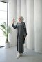 Shawl Hair Knitwear Set (Blouse + Skirt + Shawl) Anka261045 - 3