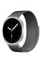 ZOOMEE Metal Bands Compatible with Samsung Galaxy Watch 8 40mm/44mm/Classic 46mm 2025, Stainless Steel Metal Mesh Loop Adjustable Magnetic Wristband Replacement Straps for Women Men black - 2