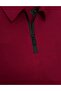 Iboolger Regular Fit Cotton Fabric Button Collar Placket Closure Men's T-Shirts - 3