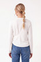 Women's Crew Neck Long Sleeve Basic Blouse Relaxed Fit Casual Top - 4