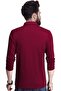 Iboolger Regular Fit Cotton Fabric Button Collar Placket Closure Men's T-Shirts - 2