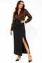 Above-The-Knee Slit Pencil Skirt with Drawstring Puerto Rican Fabric Long Maxi Pencil Skirt for Office and Special Occasions