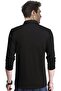 Iboolger Regular Fit Cotton Fabric Button Collar Placket Closure Men's T-Shirts - 2
