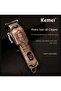 Rechargeable Cordless Cutting Trimmer Professional Hair Clipper With LCD Display - 8