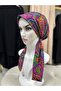 Scarf Bonnet Cotton Hoop Fabric Does Not Slip - 4