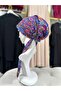 Scarf Bonnet Cotton Hoop Fabric Does Not Slip - 3