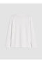 Vizyon New Season White Crew Neck Boys' T-Shirt - 3