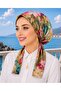 Scarf Bonnet Cotton Fabric Does Not Slip, Ready to Wear, Has a Tie at the Back