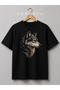 Tunalya Strong Bozkurt Special Design Premium Printed Unisex Cotton T-Shirt - High Quality