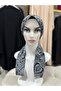 Scarf Bonnet Cotton Hoop Fabric Does Not Slip - 4