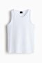 Slim Fit Ribbed vest top