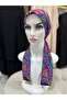 Scarf Bonnet Cotton Hoop Fabric Does Not Slip - 4