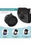 Large Capacity Diaper Bag with Pacifier Case and Changing Mat Multi-Functional Crossbody Design for Convenience by Lam - 5