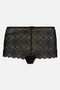 Women 3 Pcs Textured Lace BoyShort, Multicolor - 4