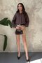 Brown Striped Shirt - 3