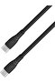 USB-C الى نوع سي 60 وات - بلاستيك PVC بطول 2 متر - اسود - PW-2PVCCTOC-BK