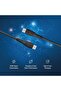 USB-C الى نوع سي 60 وات - بلاستيك PVC بطول 2 متر - اسود - PW-2PVCCTOC-BK - 3