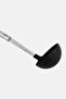 Professional Non-Scratch Nylon Ladle, Black - 3