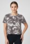 Women Loose Fit Short Sleeve Running T-Shirt, Multicolor