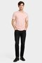Men Regular Fit Solid Short Sleeve Polo Shirt, Dusty Rose - 2