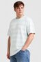 Men Regular Fit Stripe Short Sleeve T-Shirt, Multicolor - 3