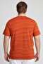 Men Fitted Short Sleeve Training T-Shirt, Red - 4