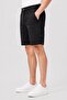 Men Washed Denim Shorts, Black - 3