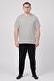 Men Crew Neck Short Sleeve Stripe T-Shirt, Multicolor - 2