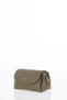Shoulder Bag with Lid Khaki - 2
