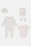 Toddlers Girl 5 Pieces Graphic Print Hanging Gift Set, Multicolor - 4