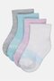 Toddlers Boy 8 Pairs Brand Logo Cushion Ankle Socks, Multicolor - 3