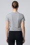 Women Loose Fit Short Sleeve Outdoor T-Shirt, Grey - 4