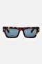 Men CK25510S Rectangular Sunglasses, Havana Brown