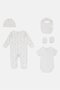 Toddlers Boy 5 Pieces Graphic Print Hanging Gift Set, Multicolor - 2